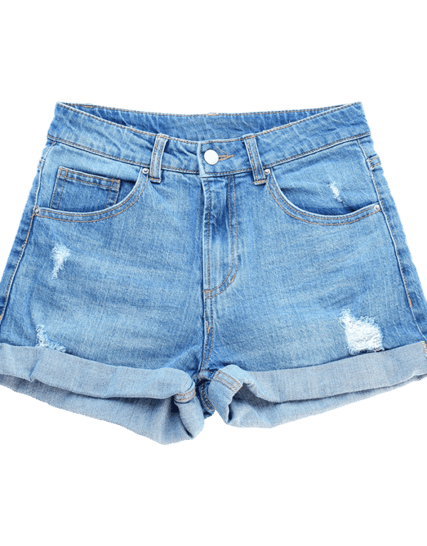 High Waist Girls Shorts