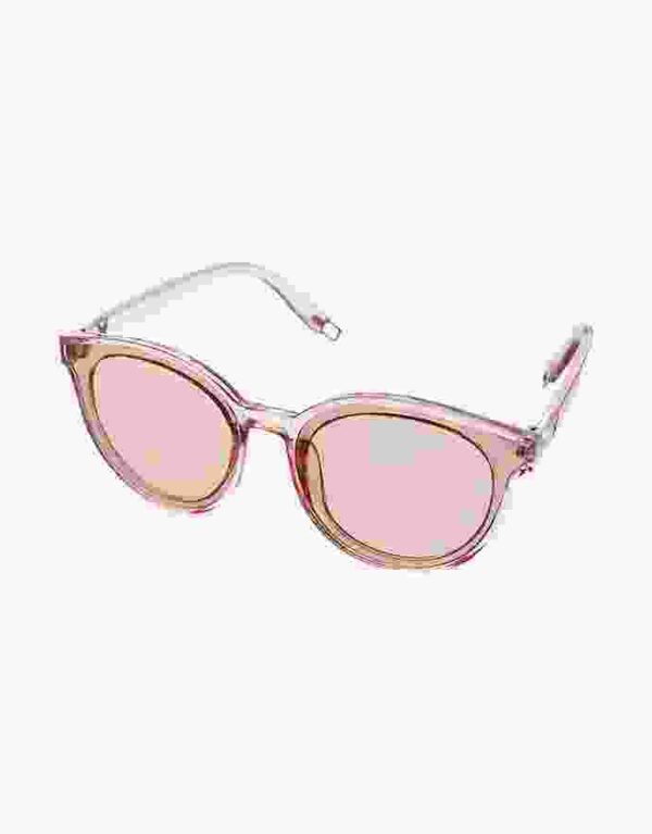 Pink Square Sunglasses