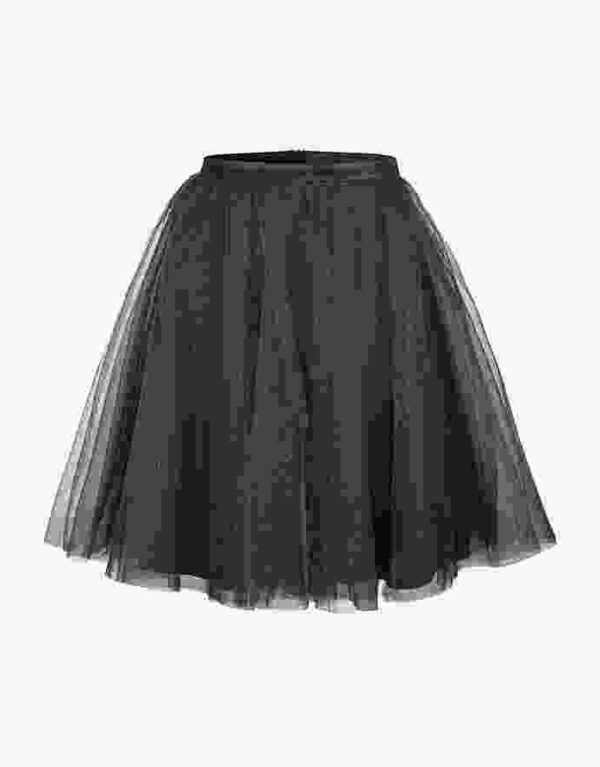 A Line Elastic Band Skirt