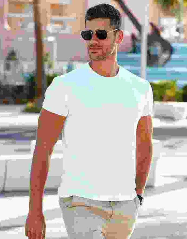 Cotton Plain T-Shirt