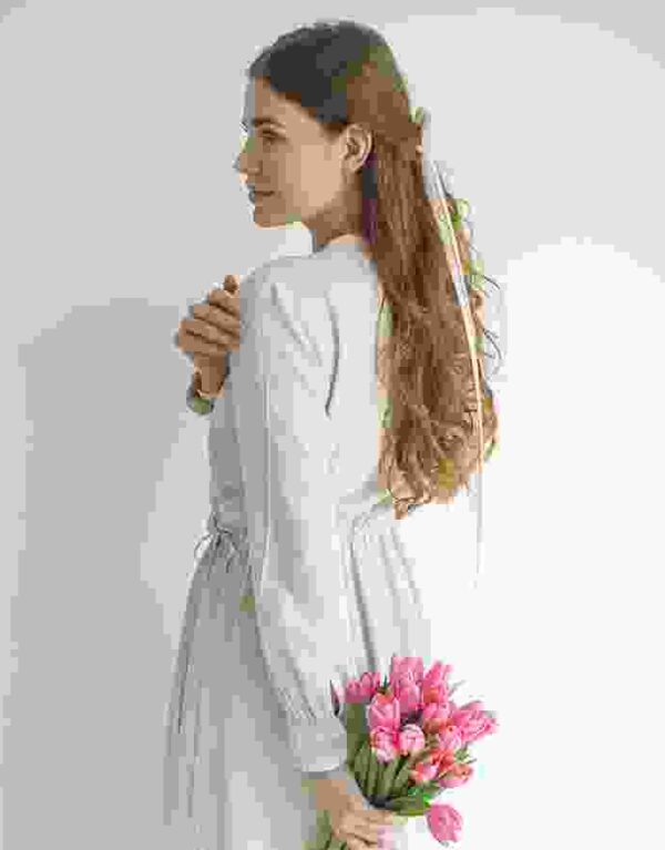 Satin Summer Maxi Evening Gown