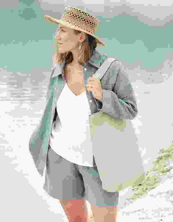 Shirt Jacket With Shorts