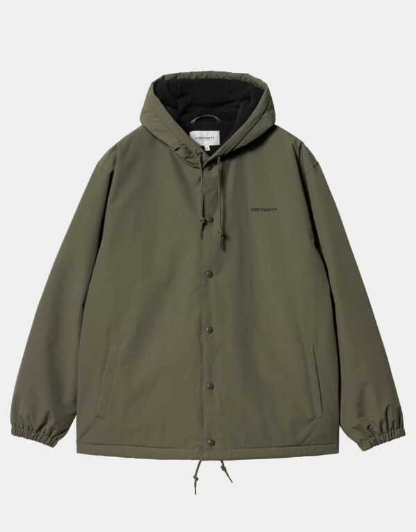 Carhartt Hooded Coach jacket, cypress