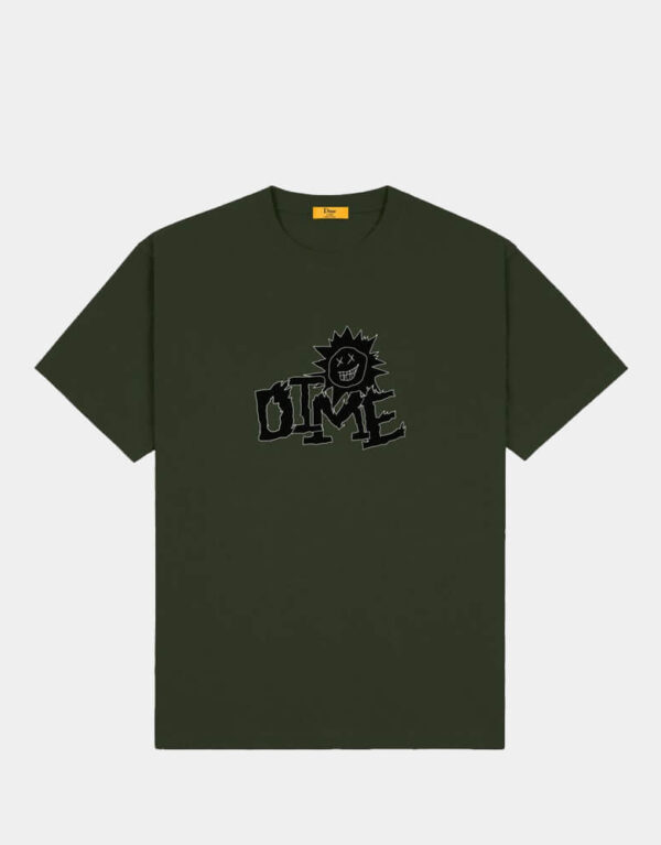 Dime Sunny Tee, forest green