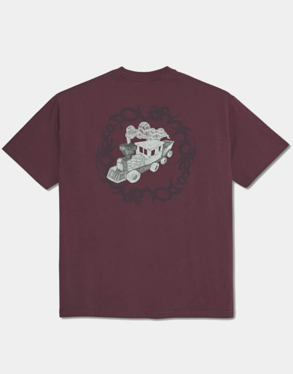 Polar Hijack Tee, plum
