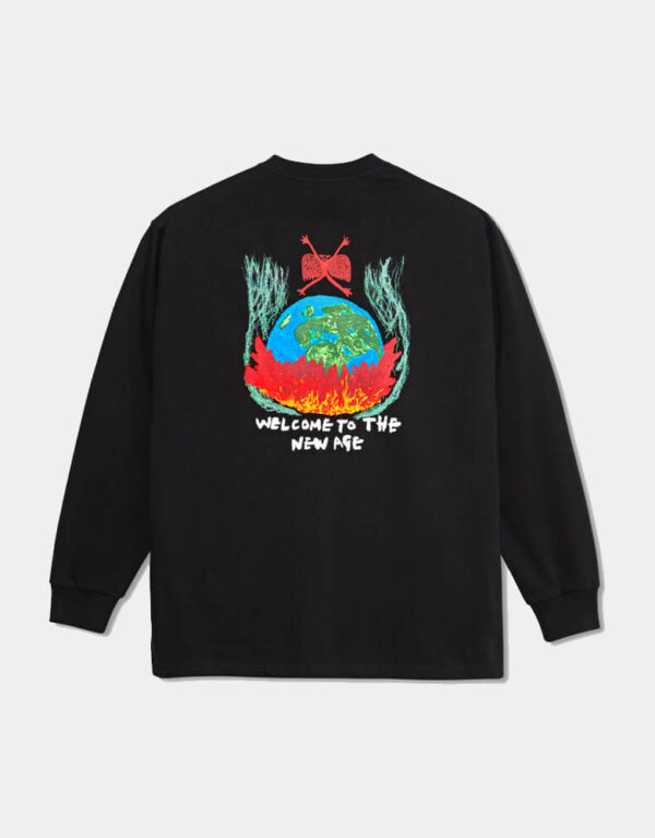 Polar Welcome To The New Age LS Tee, black