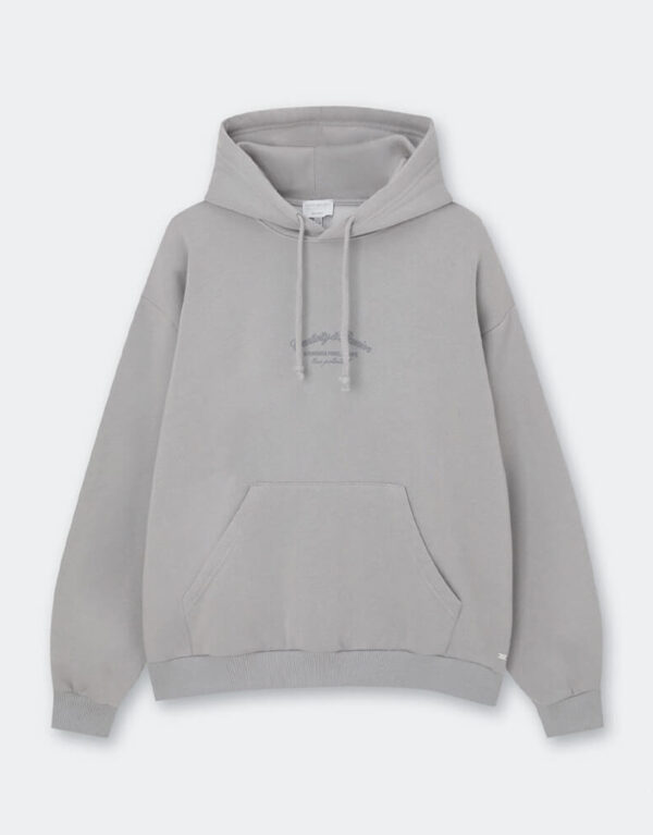 Printed graphic hoodie